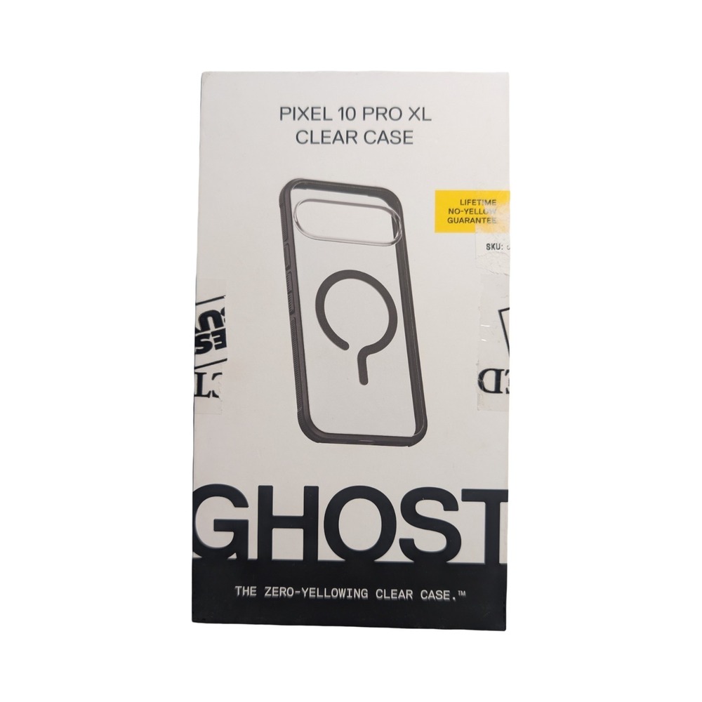 W9-O dbrand Ghost Zero-Yellowing Case for Google Pixel 10 Pro XL - Clear